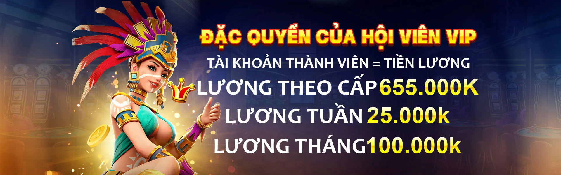 Thành viên VIP đang tận hưởng các đặc quyền độc quyền tại bonusfreebet chính thức